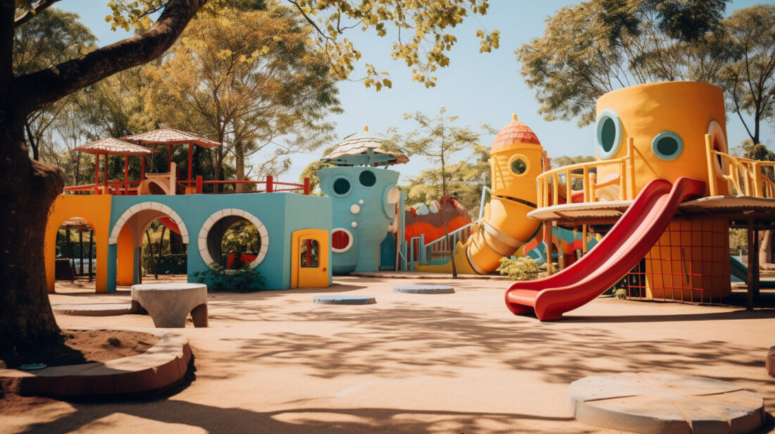 Советы по ландшафтному дизайну детской площадки на участке, игровая зона